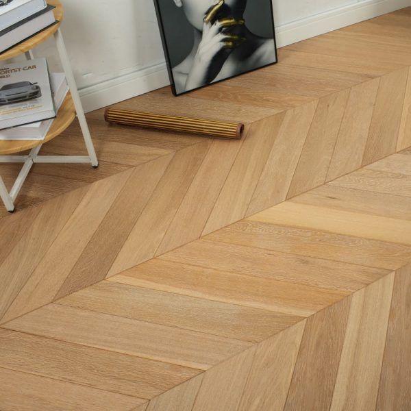 Chevron Flooring -Flow -verstärkte Holzbretter | 