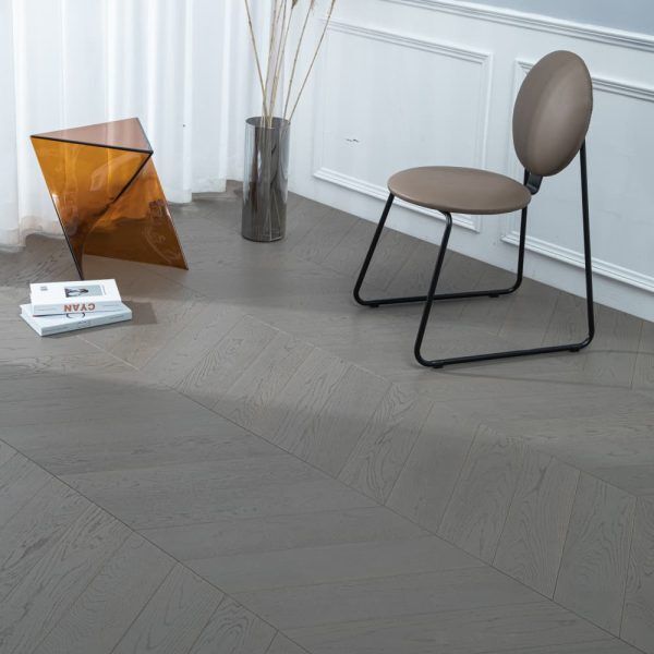 Chevron Flooring -Bordes de madera cortados en precisión | 
