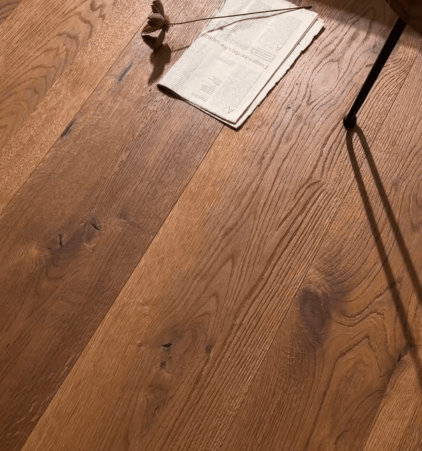 Solid 3-Ply Wood Flooring with Click Lock - Made with Finnish Spruce Core and Talc-Free Adhesive