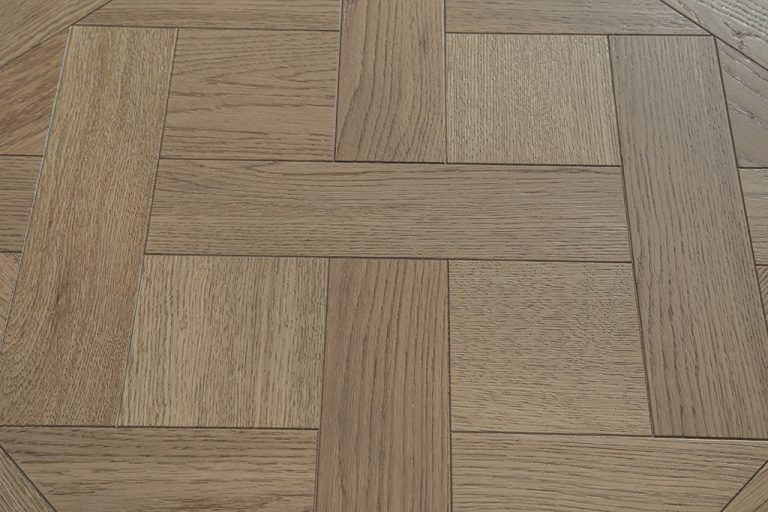 Classic Versailles parquet geometric pattern floor