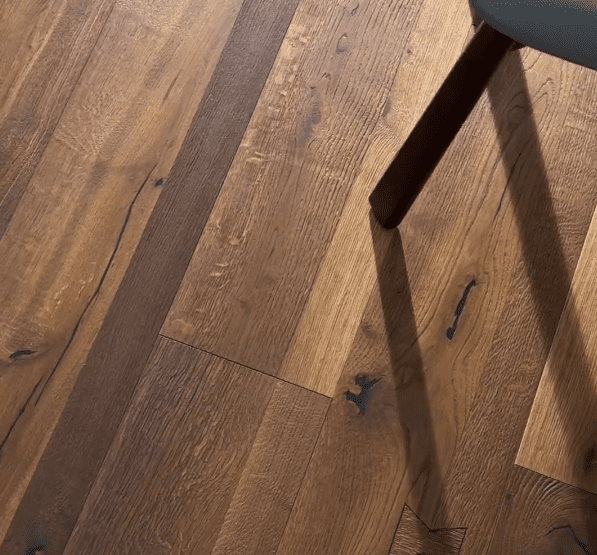 Dark Brown Engineered Oak Flooring