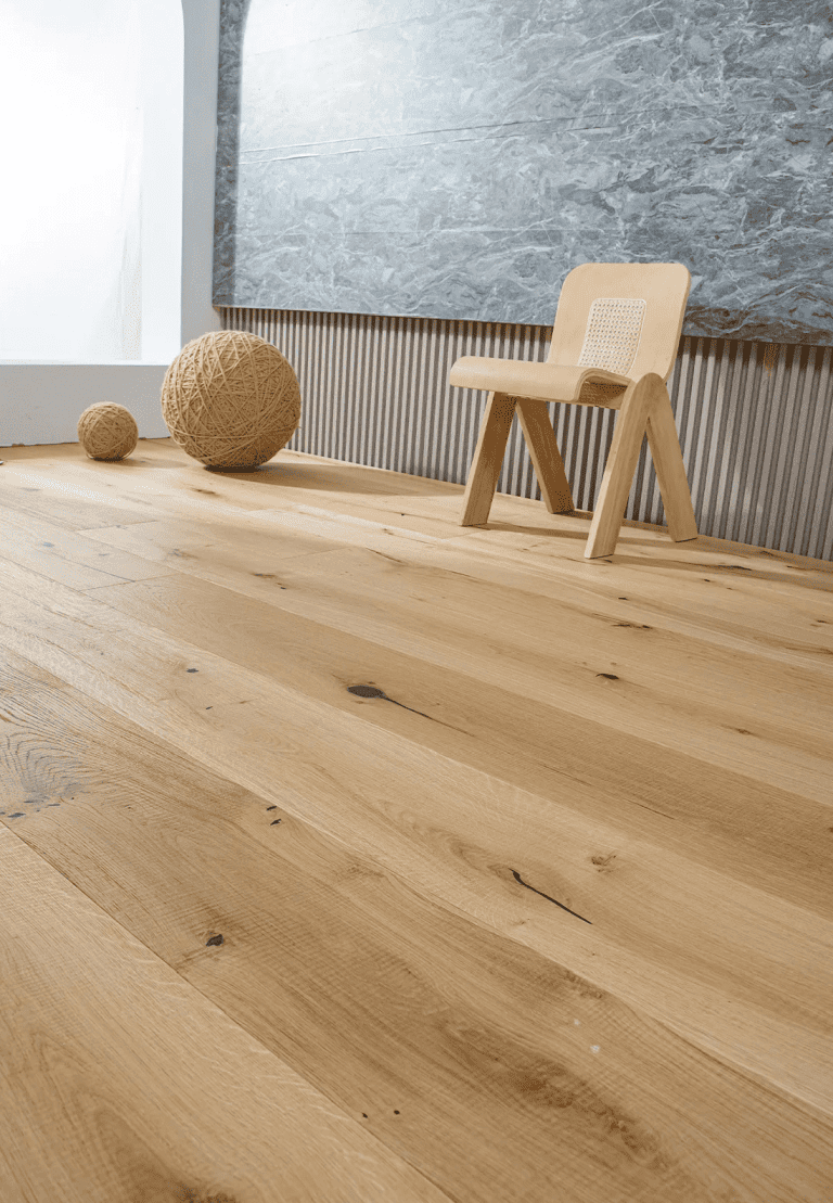 Source authentic European natural oak engineered flooring