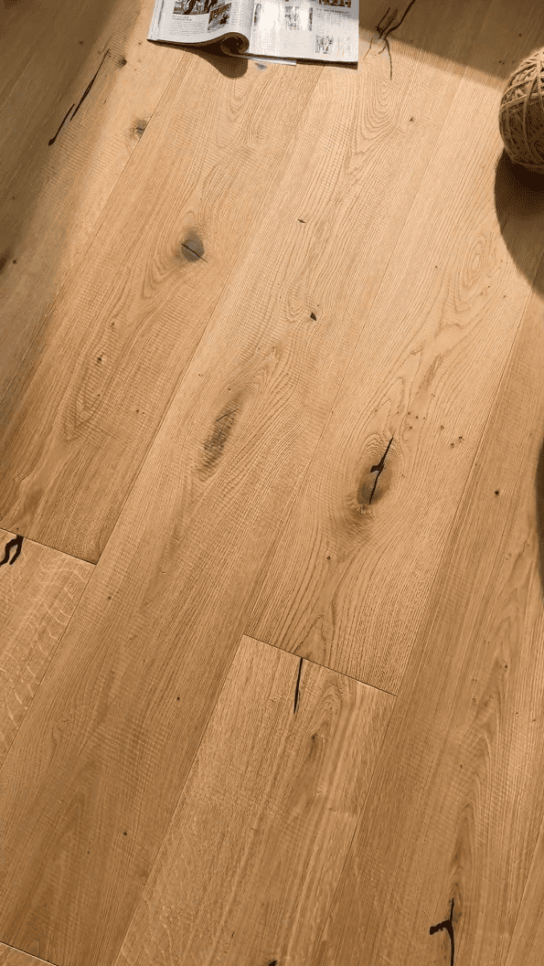Click System Natural Oak Flooring | Easy Installation