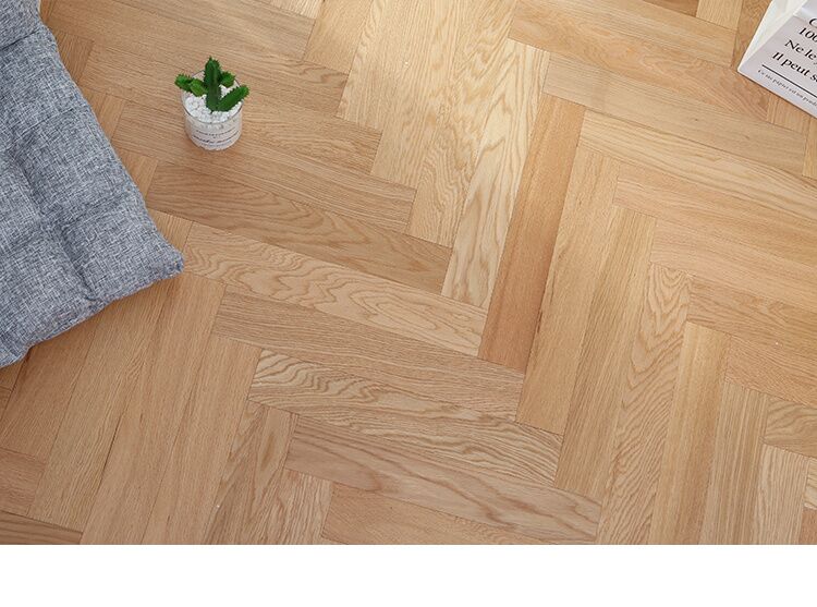 Parquet en chêne classique herringbone plancher ingénieur