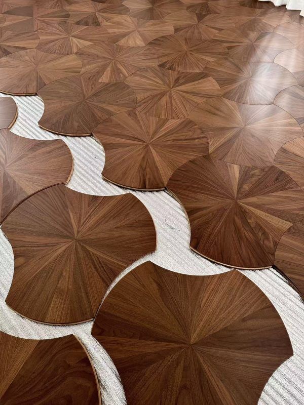 plancher en bois de lotus