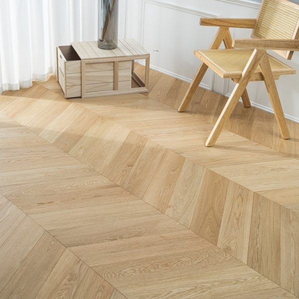 Chevron flooring - Synchronized Wood Seams| YEHUI